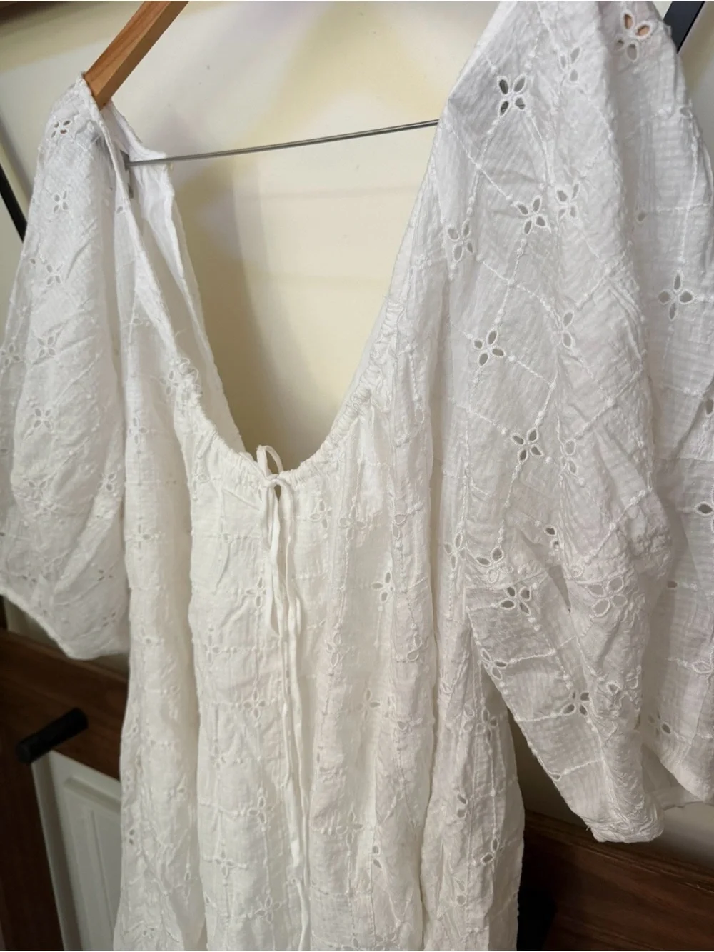 NWOT Free People eyelet Bop around romper